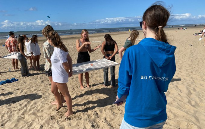 Groepsuitje strand