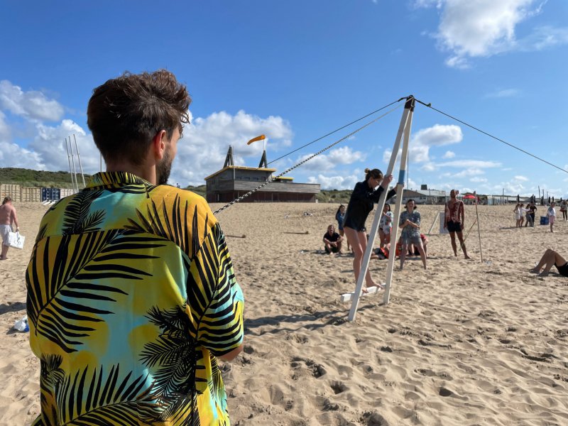 beachgames zwarte pad