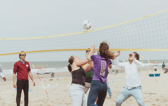 Beachvolleybal veld afhuren