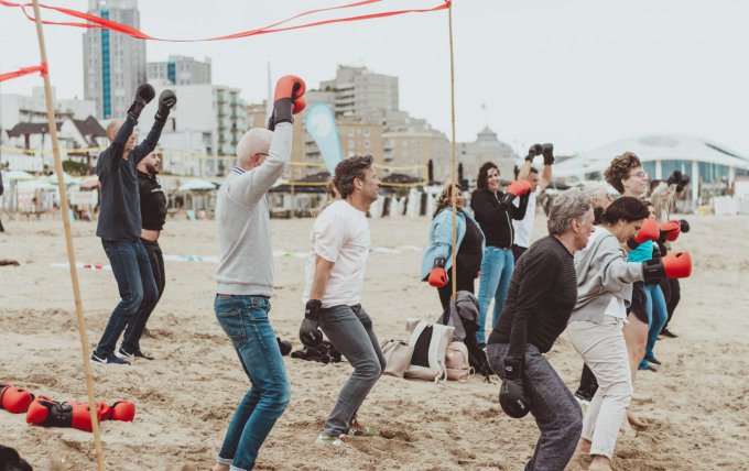 Teambuildingsdag strand