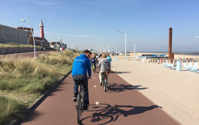 Fietstocht door Scheveningen