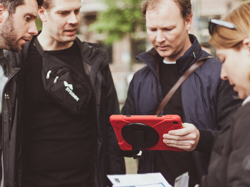 GPS City tour Team Outing Scheveningen by Tablet GPS