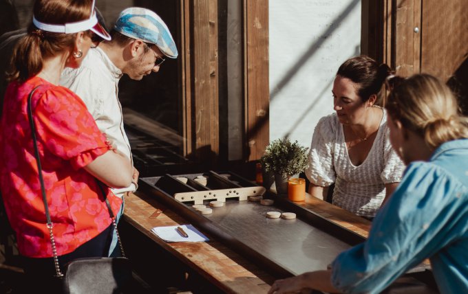 sjoelbakspel bedrijfsuitje