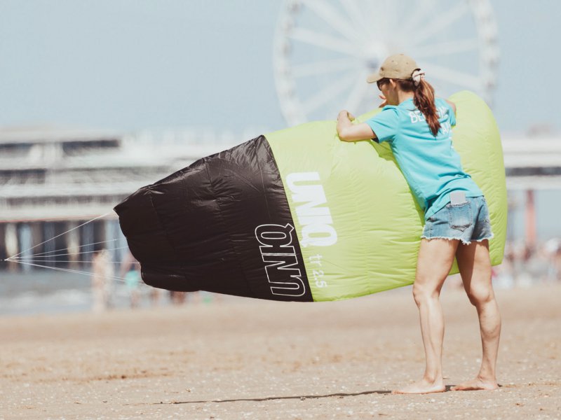 scheveningen powerkiten teamuitje