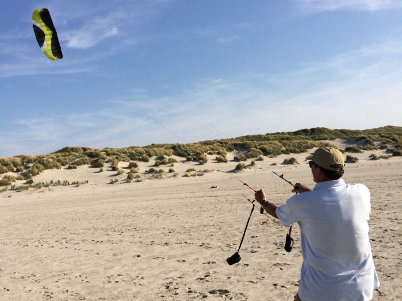 scheveningen powerkiten teamuitje