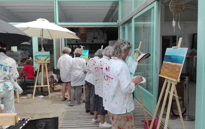 collectief kunstwerk maken