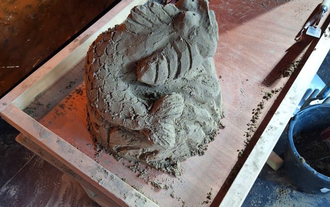 workshop Zandsculpturen met rivierzand