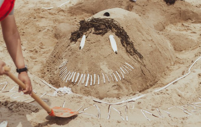 zandsculptuur Workshop Scheveningen