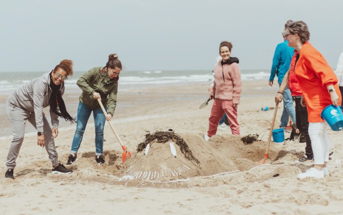 Samen bouwen met zand