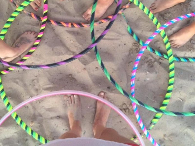 scheveningen teamouting hoopdance