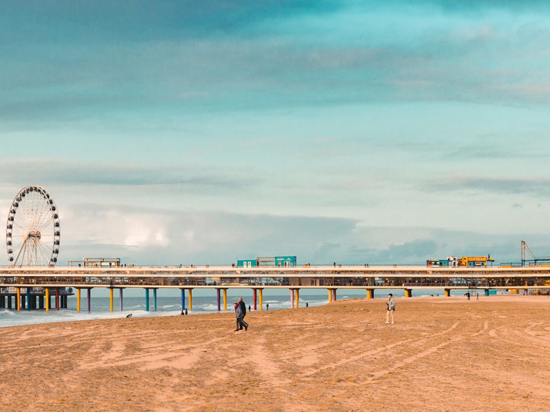 schooldag strand scheveningen
