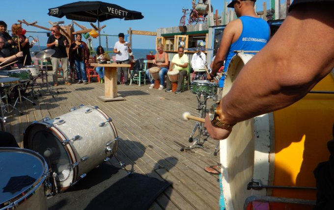 groepsworkshop met ritme