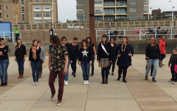 Salsa dansen Scheveningen strand