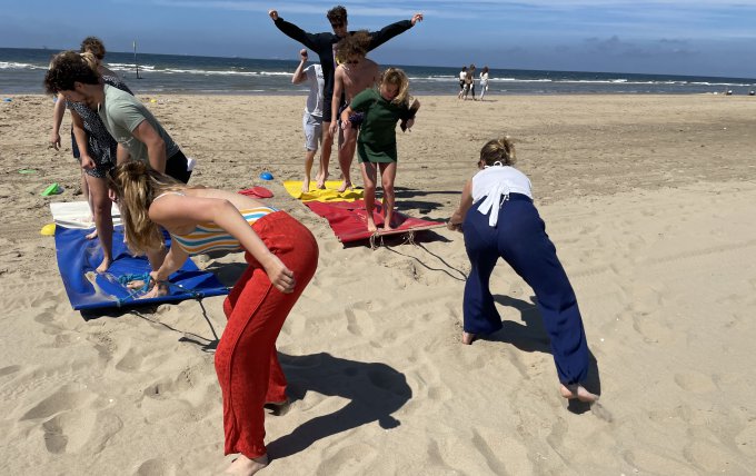 Outdoor teamspel Scheveningen