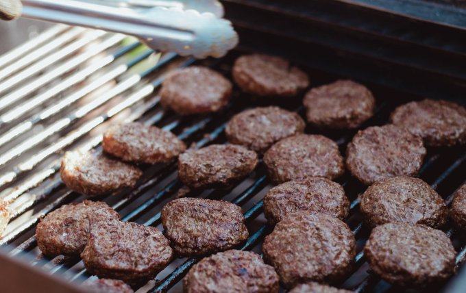 gecombineerd met een bbq