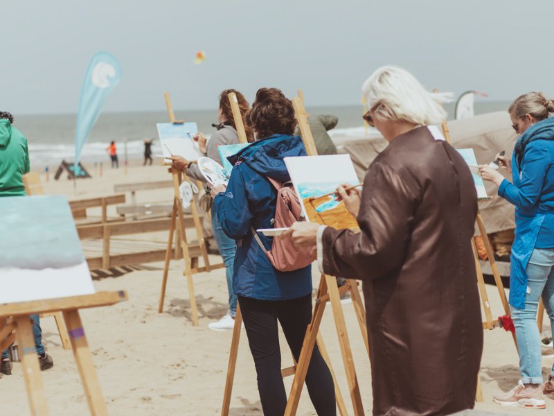 Bedrijfsuitje Scheveningen Strand