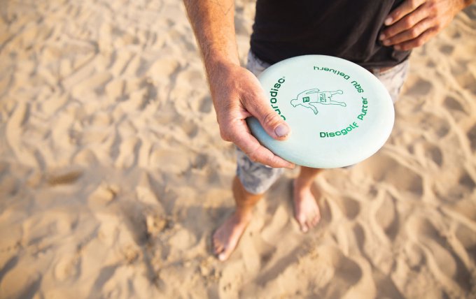 Discgolf indoor spelen